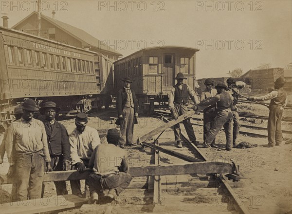 African American Railroad Construction 1863