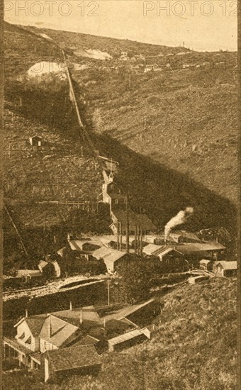 Quartz mine and mill - famous de Lamar mine and mill