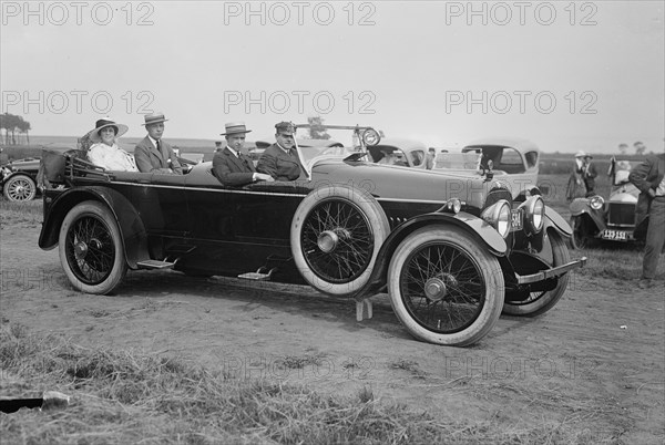 Mrs. James Kidder in her Limousine