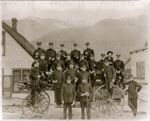 Mullan [Idaho] Fire Dept., Decoration Day, 1912 1912