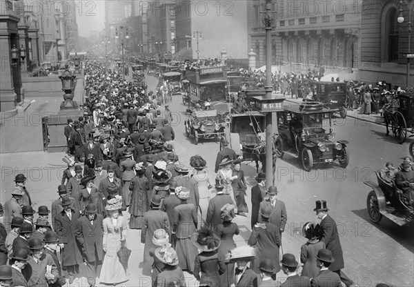 5th Avenue Traffic 1912
