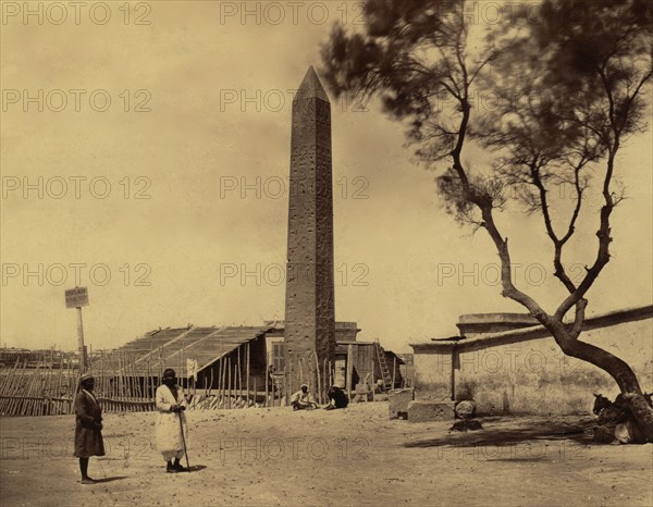 Cleopatra's Needle 1865