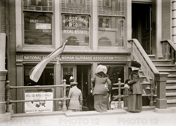 Offices of the National Woman's suffrage Association 1913