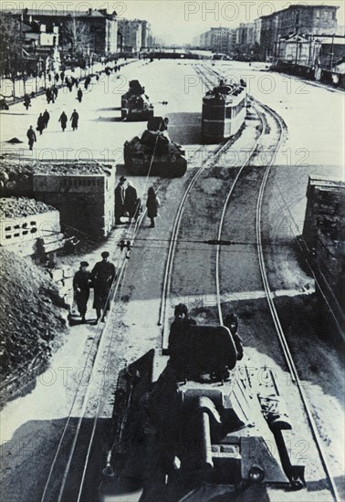 Tanks and Trollies in Leningrad 1940