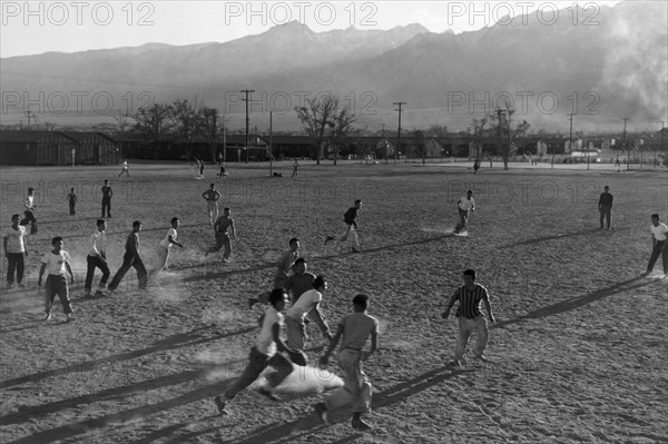 Football practice  1943