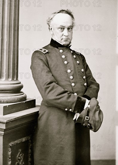 Portrait of Maj. Gen. Henry W. Halleck, officer of the Federal Army 1863