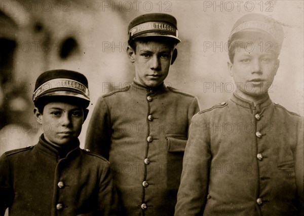 Postal Telegraph Messengers. 1910