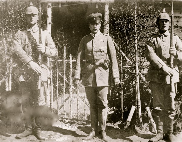 Prince Adalbert in Russian Poland 1916