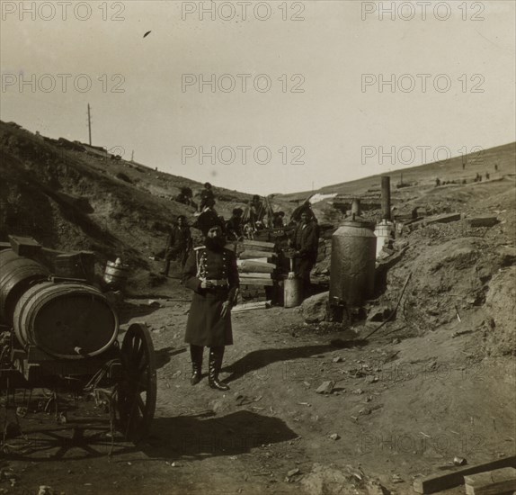 Prince Mikeladzy, chief of the Russian gendarmes at Port Arthur 1904