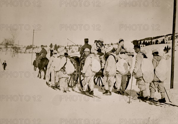 Recruits of 1st Snowshoe Battalion, Munich