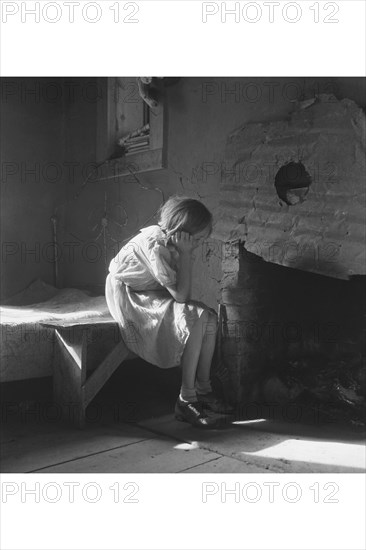 Resettled farm child 1935