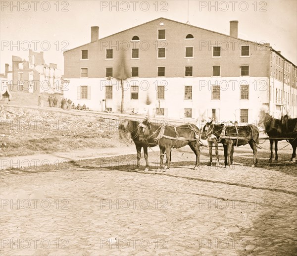 Richmond, Virginia. Libby Prison. 1865