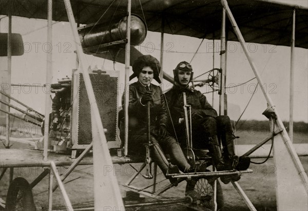 Russian Princess Schaikowski [and] Aviator Abramowitsch