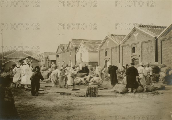 Russian wheat warehouse, Chemulpo 1904