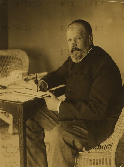 Sergei Witte in his room at the Wentworth Hotel, Portsmouth, N.H. 1905