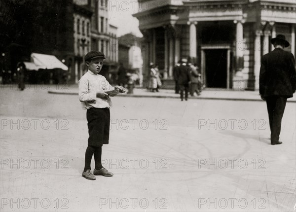 Solomon Sickle, 11 yr. old gum vendor 1912