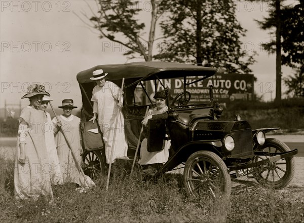 Suffrage Farmers Going to Work