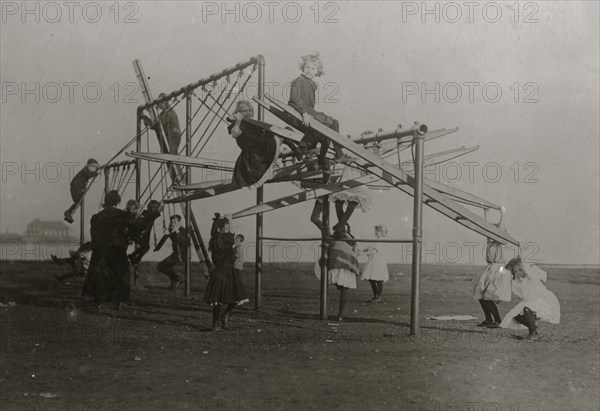 The Dumps Turned Into A Children's Play Ground. 1910