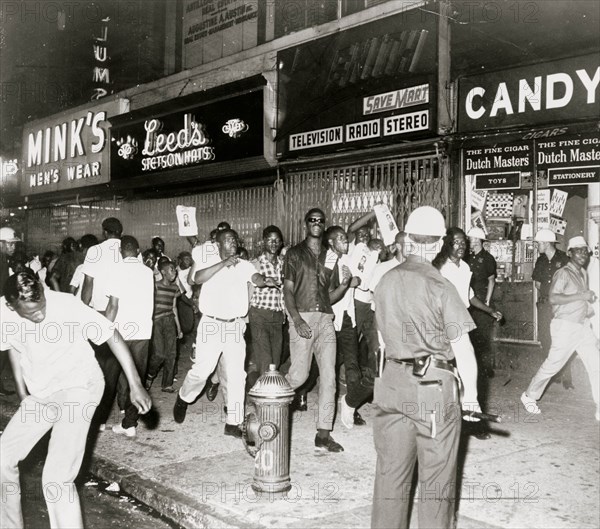 The fatal shooting of Powell stirred Black rioters to race through Harlem streets carrying pictures of Lt. Gilligan 1964