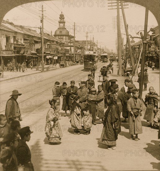 The Ginza of Japan 1904