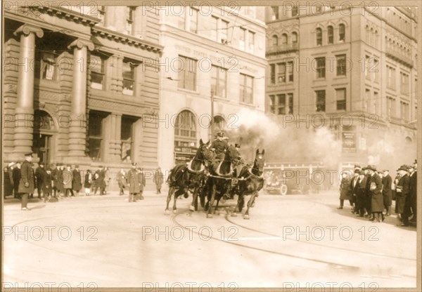 The last of the Horses Engine Co. 205, New York Fire Department 1911