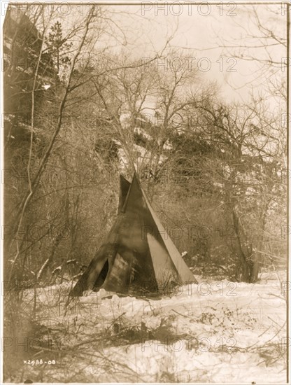 The winter camp. 1908