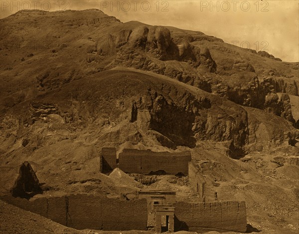 Thebes - Deir-el-Medineh 1865