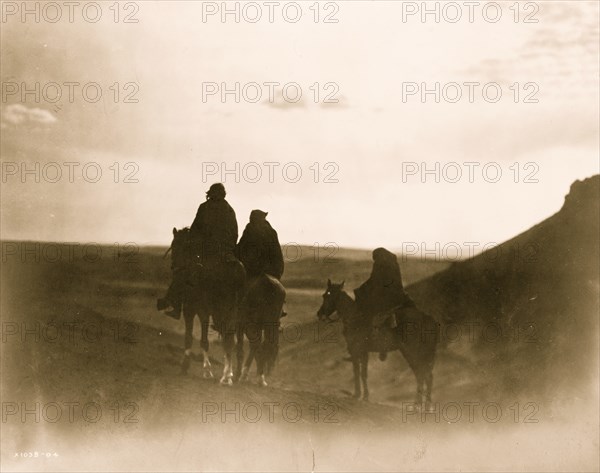 Among the Black Buttes--Navaho land 1905