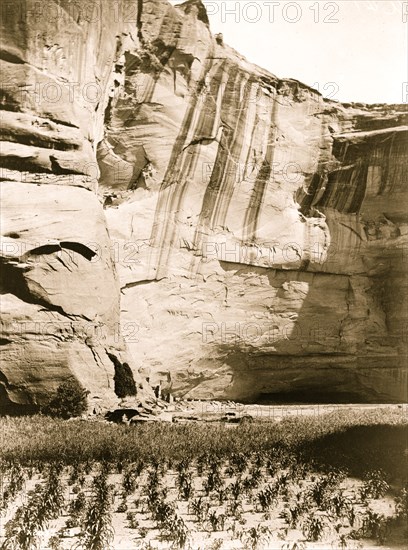 Today and Yesterday--Navajo. Antelope Ruin, Canyon del Muerto 1906