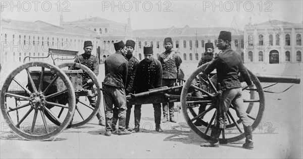 Turkish Artillery of the Ottoman Empire WWI 1912