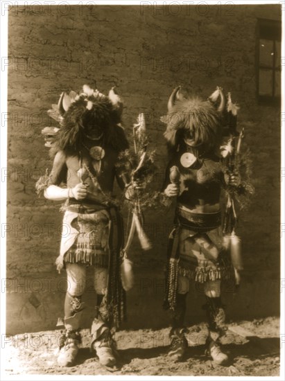 Tesuque buffalo dancers 1927