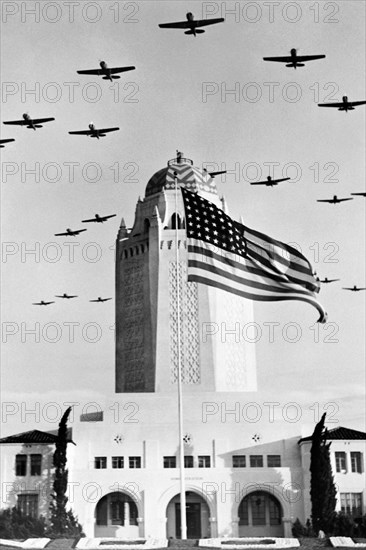 Flight Training Formation In Texas 1942