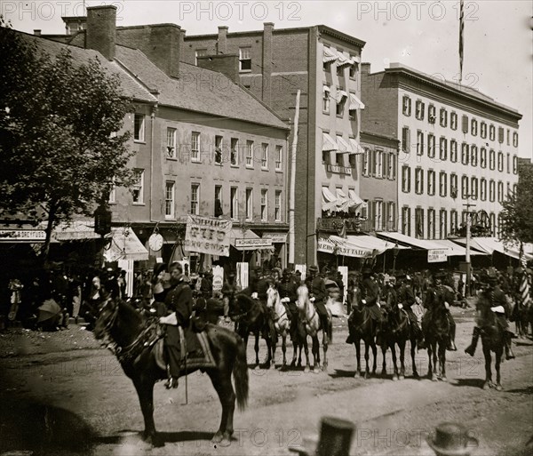 Washington, District of Columbia. Grand review of the army 1865