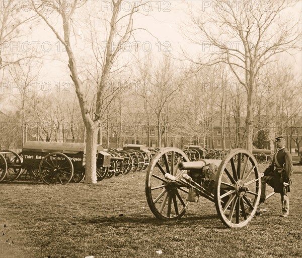 Washington, District of Columbia. Wizard gun at U.S. Arsenal 1863