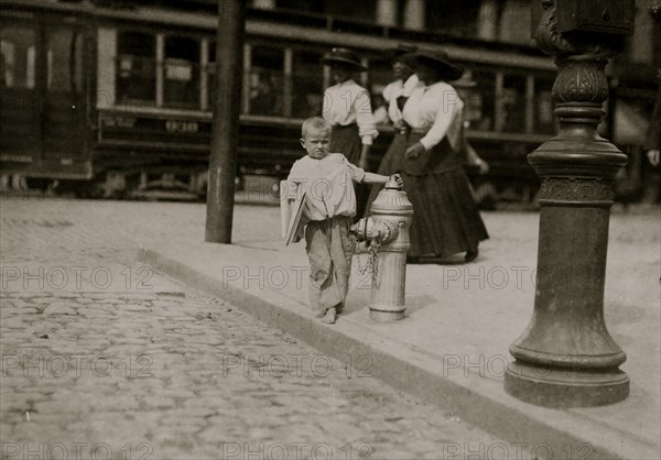 Willie ---, a Richmond, Va. newsboy.  1911