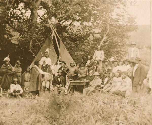 Winnebago treaty table 1870