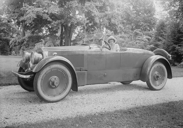 Woman Driver in Fancy Rolls Royce