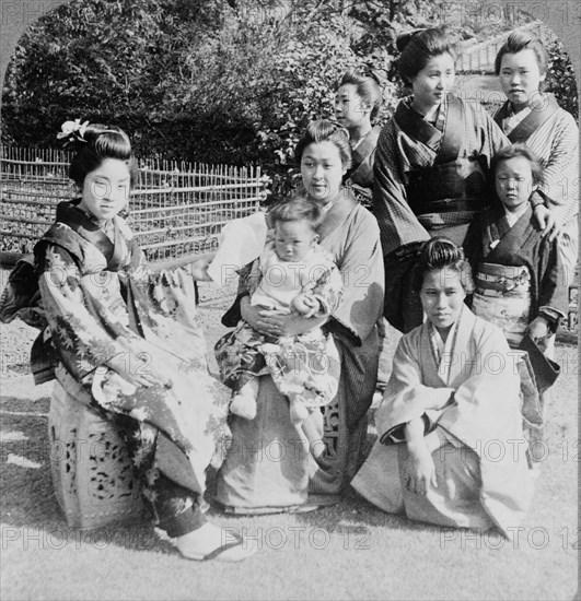 Cherry Blossoms at Uyeno Park 1904