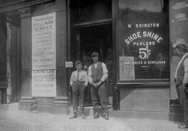 Greek DC Shoeshine Boy 1912