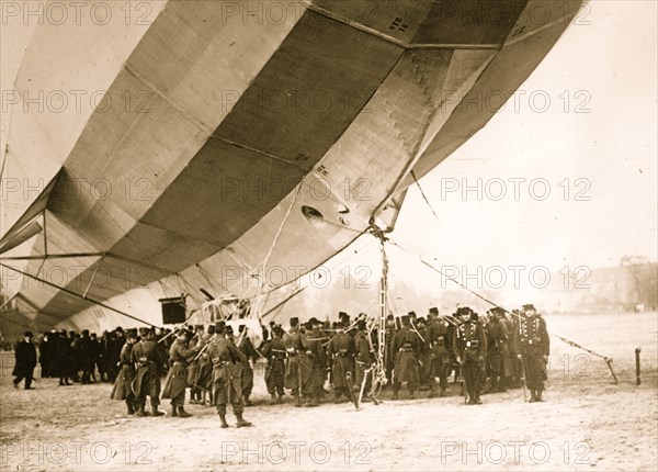 Zeppelin III at Luneville 1912