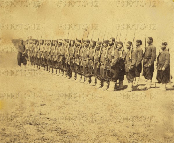 George Stacy, Fortress Monroe, Col. Duryea's Zouaves 1861