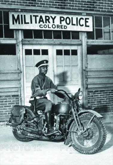 MP on his Motorcycle