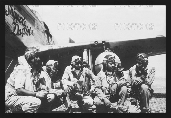 Fliers of a P-51 Mustang Group