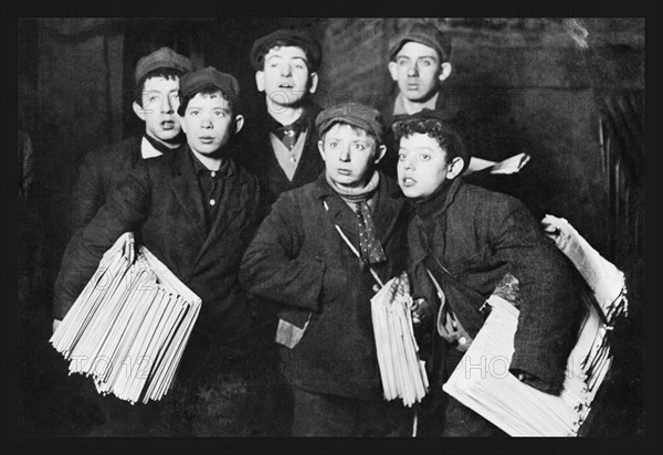 Newsboys 1900