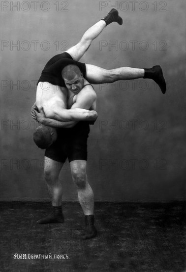 Ready to Drop: Russian Wrestlers