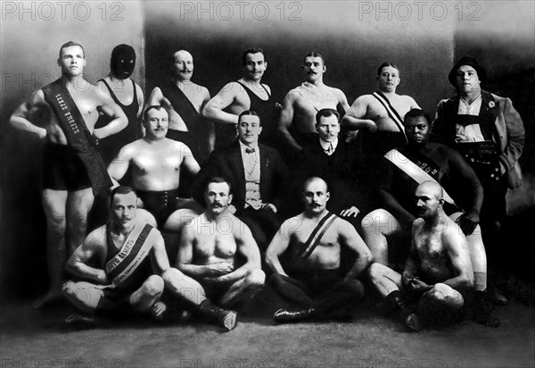 Team of Champion Russian Wrestlers