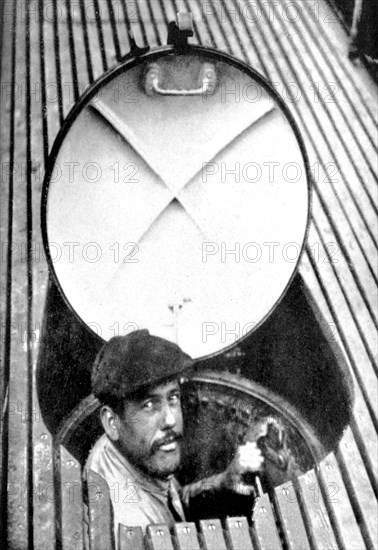 Aboard a French Submarine