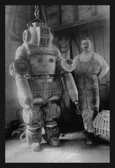 Diver With Diving Suit