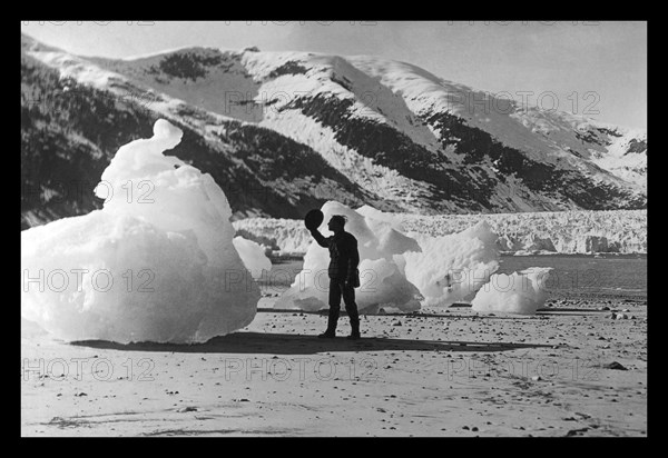 Taku Glacier in Skagway Alaska 1916