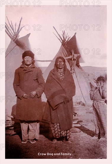 Crow Dog and Wife